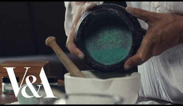 How To Make Paint Pigments From Stones – a Mughal Masterclass