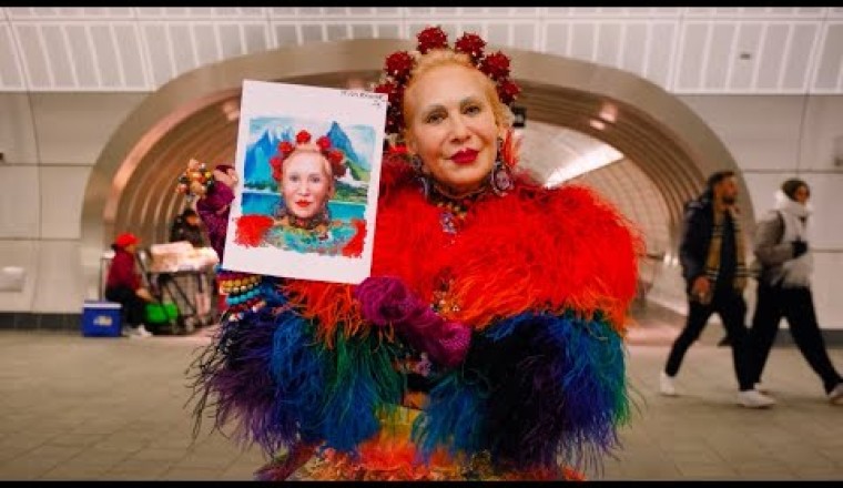 Purely Patricia:  Painting and Interviewing a New York Style Icon