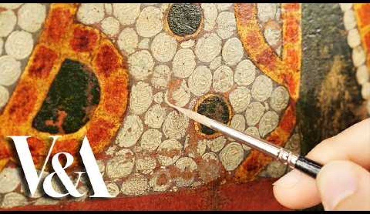 Conservation: Dramatic Transformation of a Huge Royal Portrait