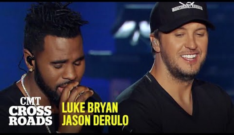 Luke Bryan and Jason Derulo Perform 'Trumpets'