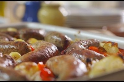 Mary Berry's Roasted Sausage and Potato
