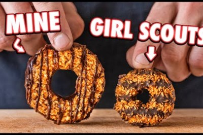 Making Girl Scout Cookies At Home: Samoas (Caramel deLites)