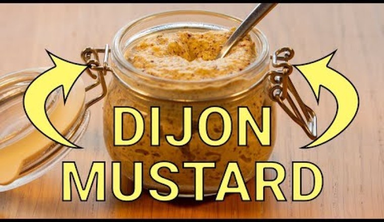 Homemade Dijon Mustard - The Easiest Recipe Ever!