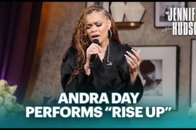 Andra Day Helps Rebuild L.A. After Wildfires and Performs ‘Rise Up’
