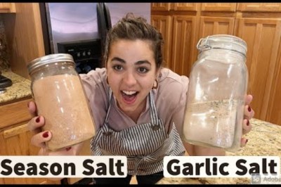Homemade Seasoned Salt and Garlic Salt