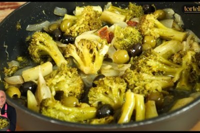 Authentic Sicilian Drowned Broccoli (Broccolo Affucatu)