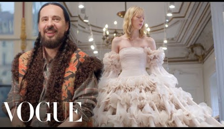 Inside Valentino’s Haute Couture Atelier With Alessandro Michele