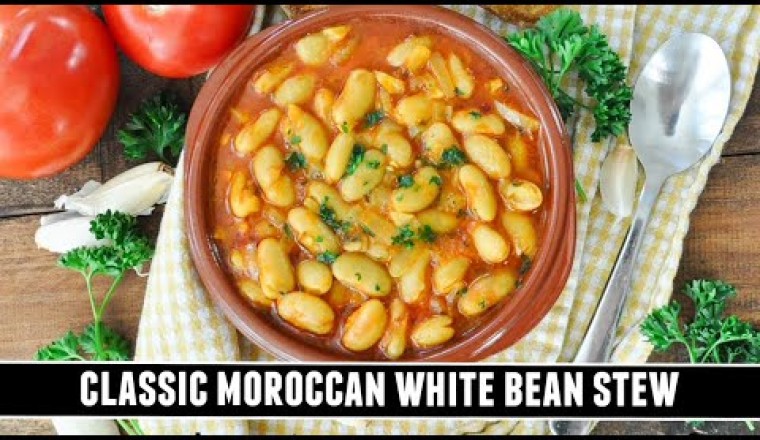 Moroccan Loubia (White Bean Stew)