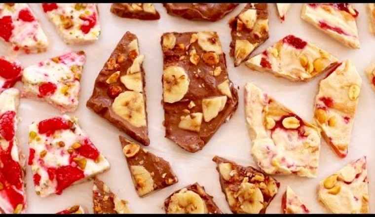 Easy Frozen Yogurt Bark