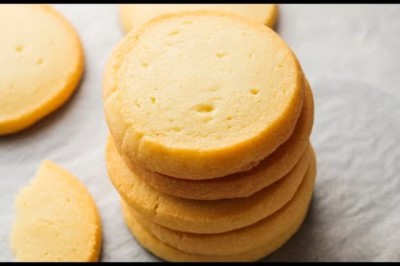 3-Ingredient Butter Cookies