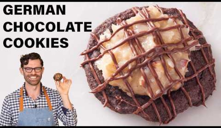 German Chocolate Cookies
