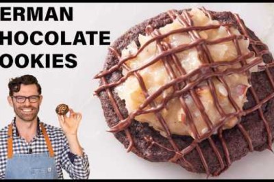 German Chocolate Cookies