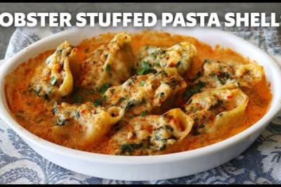Lobster Stuffed Pasta Shells for Two