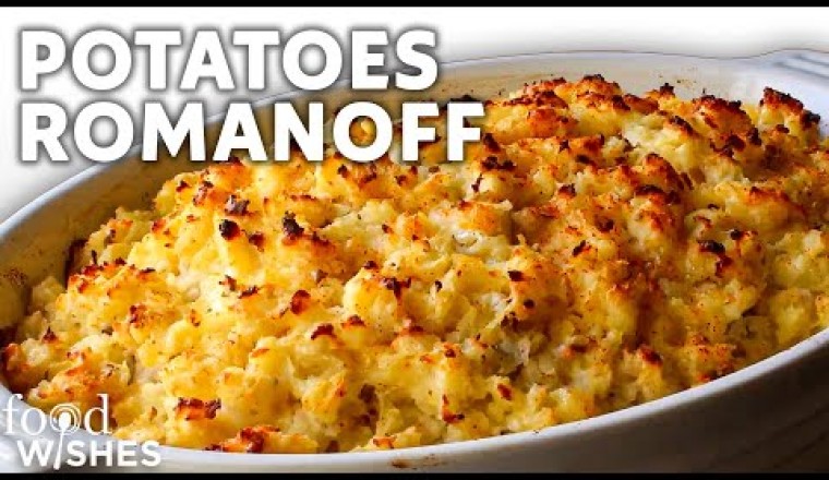 Potatoes Romanoff: Steakhouse Potato Gratin