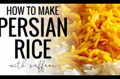 Persian Saffron Rice