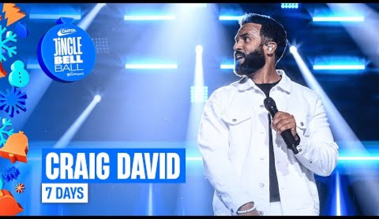 Craig David Set at Capital's Jingle Bell Ball 2024