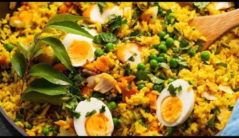 Kedgeree – English Fish With Curried Rice