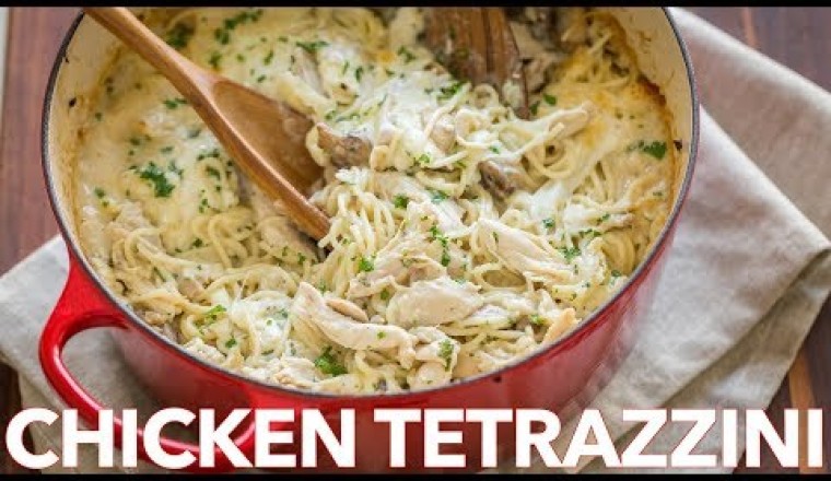 Easy Chicken Tetrazzini Casserole