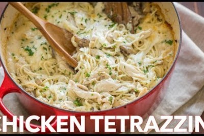 Easy Chicken Tetrazzini Casserole