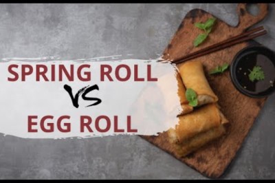 Egg Rolls vs Spring Roll