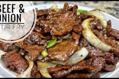 Beef And Onion Stir Fry