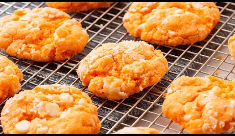 Orange Creamsicle Cookies