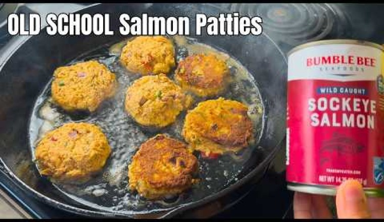 No Breadcrumb Salmon Croquette