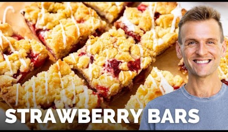 Strawberry Shortcake Bars