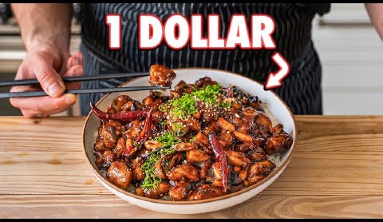 1 Dollar Kung Pao Chicken (But Cheaper)