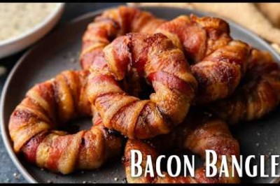 Bacon Bangles Are The Ultimate Onion Ring!