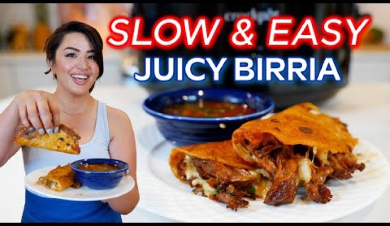 Slow Cooker Birria Tacos