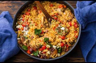 Chicken and Orzo - Effortless One-Pan Weeknight Dinner