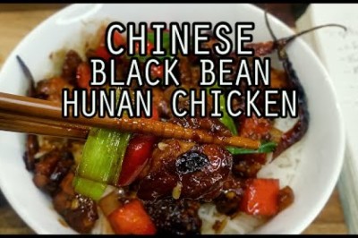 Chinese Black Bean Hunan Chicken