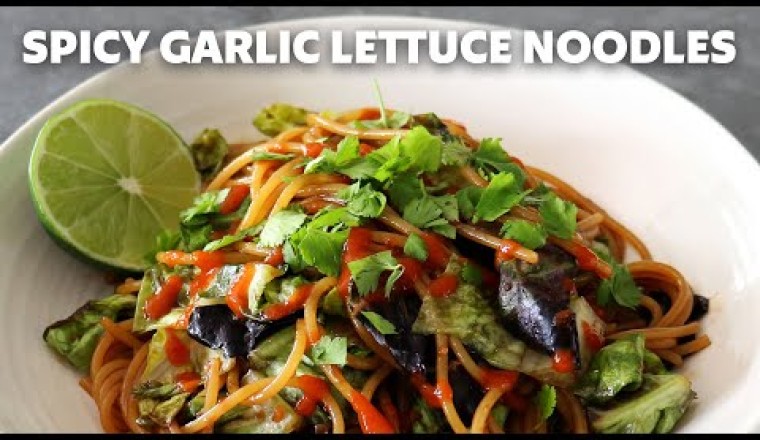 Spicy Lettuce Noodles