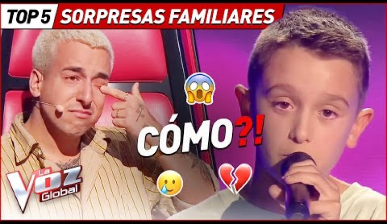 Will the coaches RECOGNIZE their own FAMILY members on The Voice?