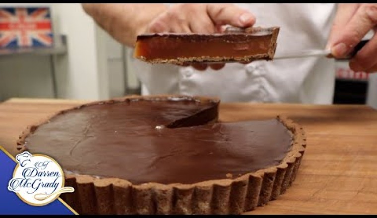 Salted Caramel Chocolate Tart