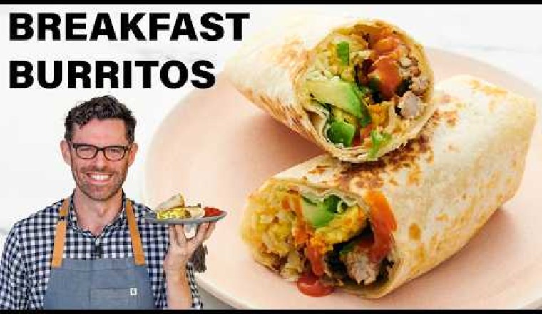 Easy Breakfast Burritos