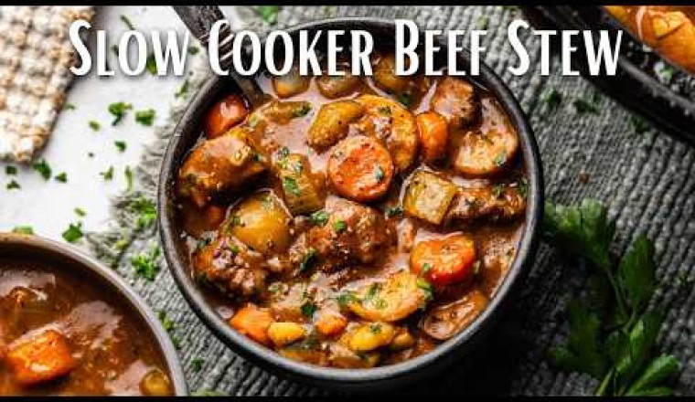 Elegant Slow Cooker Beef Stew