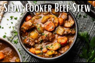 Elegant Slow Cooker Beef Stew