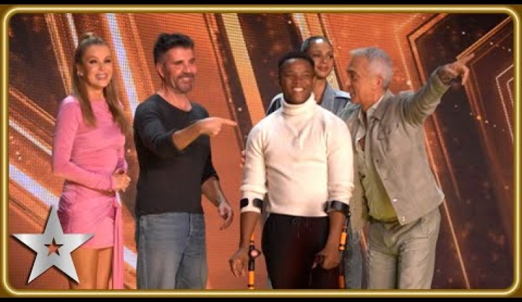 Inspirational Dancer Musa Motha Gets First Ever Group Golden Buzzer!