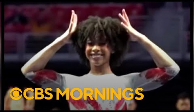 From Viral Floor Routine to National Champion, First HBCU Gymnast Breaks Barriers