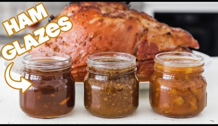 Three Different Ham Glazes