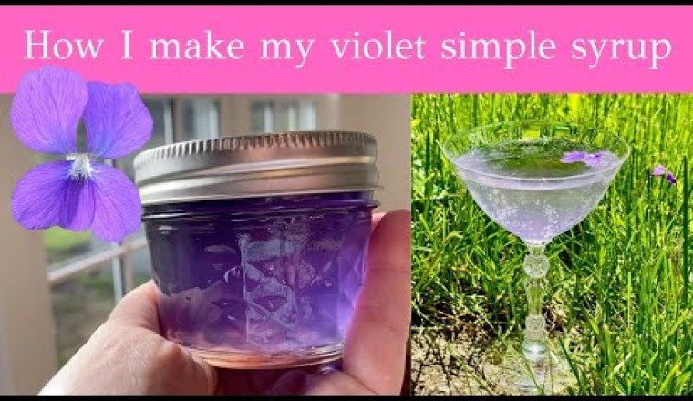 Wildflower Simple Syrup