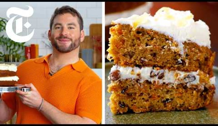 Rum-Raisin Carrot Cake