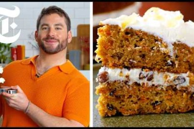 Rum-Raisin Carrot Cake