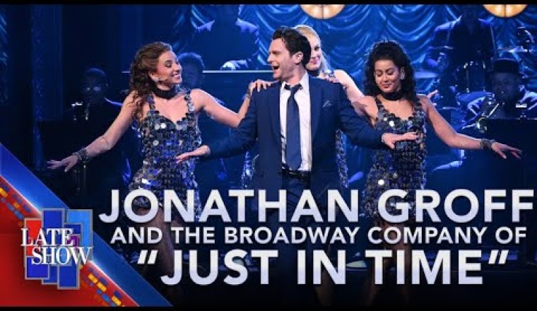 “Beyond the Sea” - Jonathan Groff And The Broadway Company Of “Just In Time” (LIVE on The Late Show)