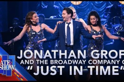 “Beyond the Sea” - Jonathan Groff And The Broadway Company Of “Just In Time” (LIVE on The Late Show)