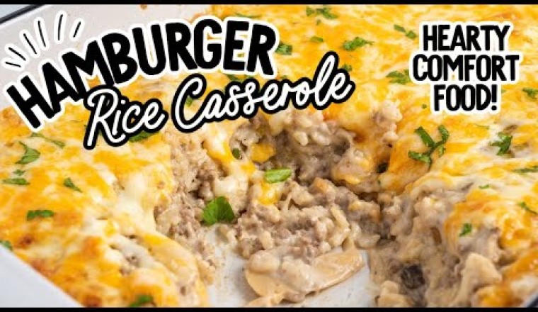 Hamburger Rice Casserole