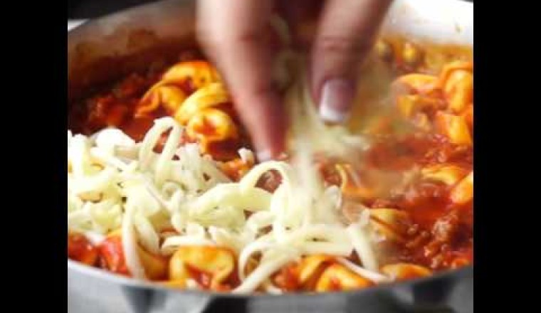 Meat Lovers Tortellini Skillet