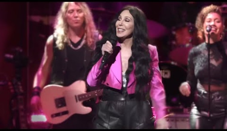 Cher Performing “Believe” at Love Rocks NYC 2025
